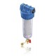 FILTRO AUTOPULENTE ACQUA 1" CON CARTUCCIA LAVABILE PER SEDIMENTI