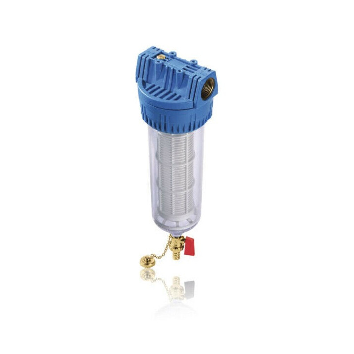 FILTRO AUTOPULENTE ACQUA 1" CON CARTUCCIA LAVABILE PER SEDIMENTI