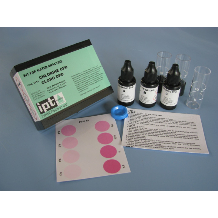 KIT MISURAZIONE CLORO DPD (LIBERO)