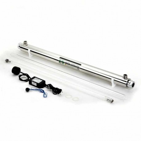 STERILIZZATORE UV 25 WATT SERIE 304 ATT. 1/4"