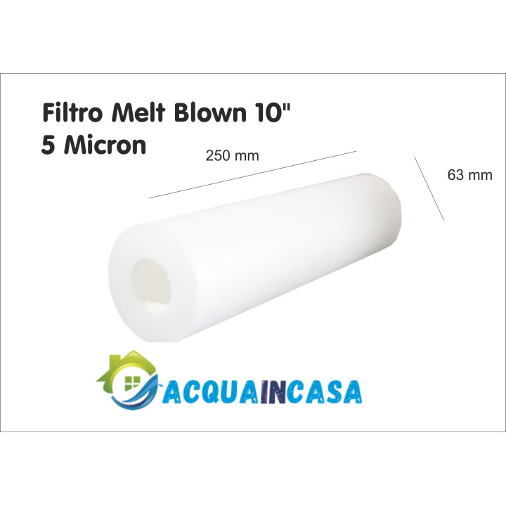 FILTRO PP MELT BLOWN SEDIMENTI 1 - 5 MICRON