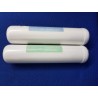 KIT 2 FILTRI IN LINEA CARBONE ATTIVO + SEDIMENTI 12" x 1/4"