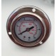 MANOMETRO 0-10 BAR DIAMETRO 40 MM ATTACCO POSTERIORE 1/4" MASCHIO