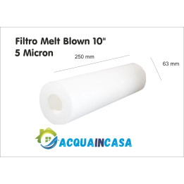 FILTRO PP MELT BLOWN SEDIMENTI 1 - 5 MICRON
