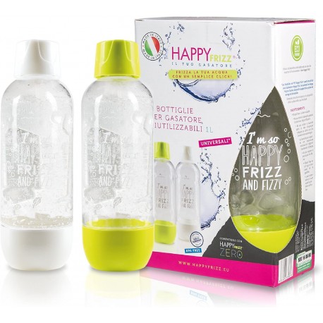 BOTTIGLIA GASATORE RICAMBIO HAPPY FRIZZ 1 LITRO